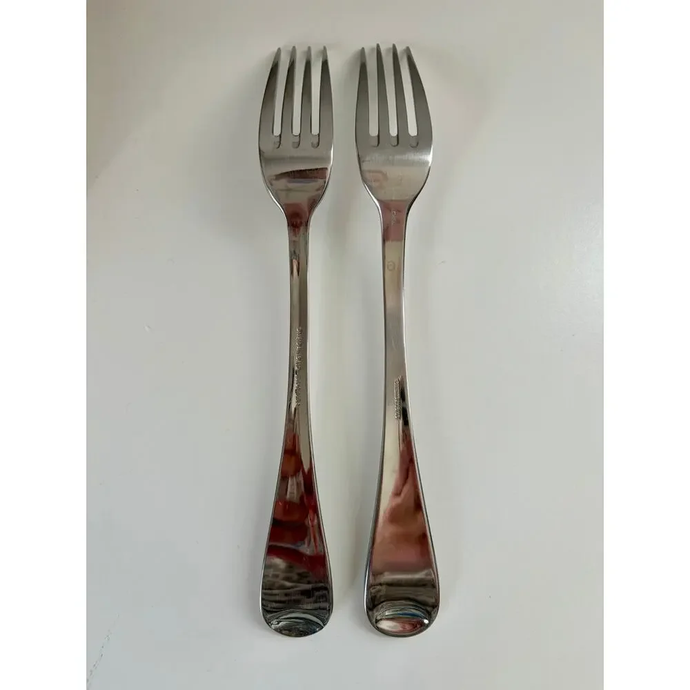 Oneida Islet Dinner Forks 8 1/4” 18/10 Stainless Set of 2 USA Korea